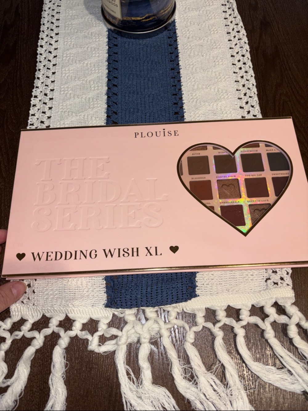 Plouise Wedding Wish XL Eyeshadow Palette - Pink Bridal Collection
